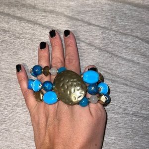 Blue woman’s bracelet